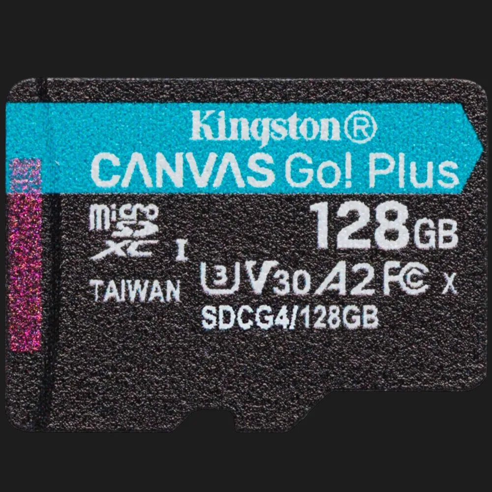 Карта памяти Kingston Canvas Go Plus (SDCG4/128GBSP)