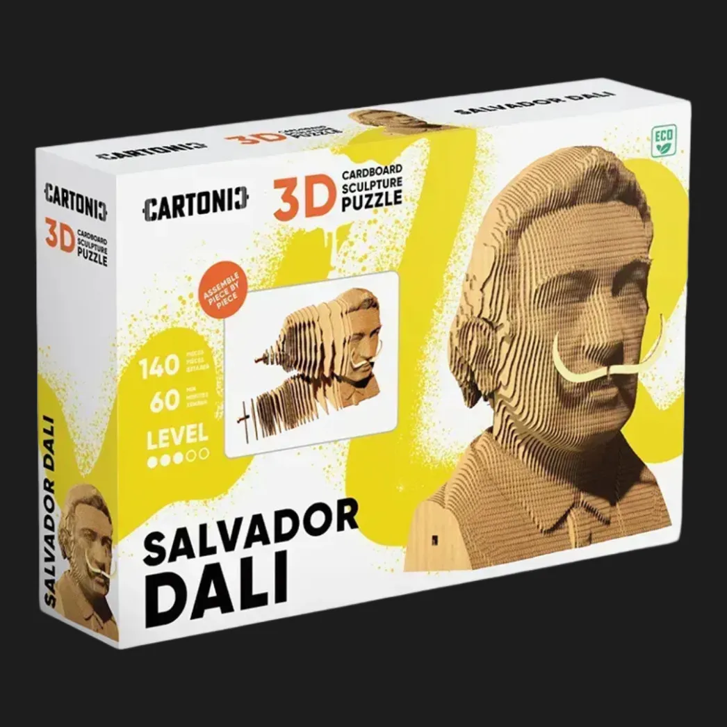 Картонный 3D пазл-конструктор Cartonic Сальвадор Дали (Salvador) (CARTMSDL)