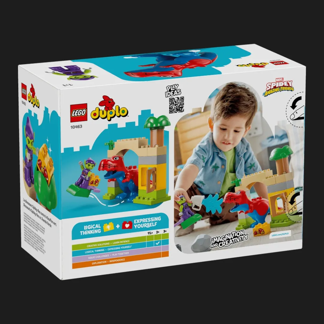 Конструктор LEGO Marvel Динозавр Spidey-Rex против Зеленого Гоблина