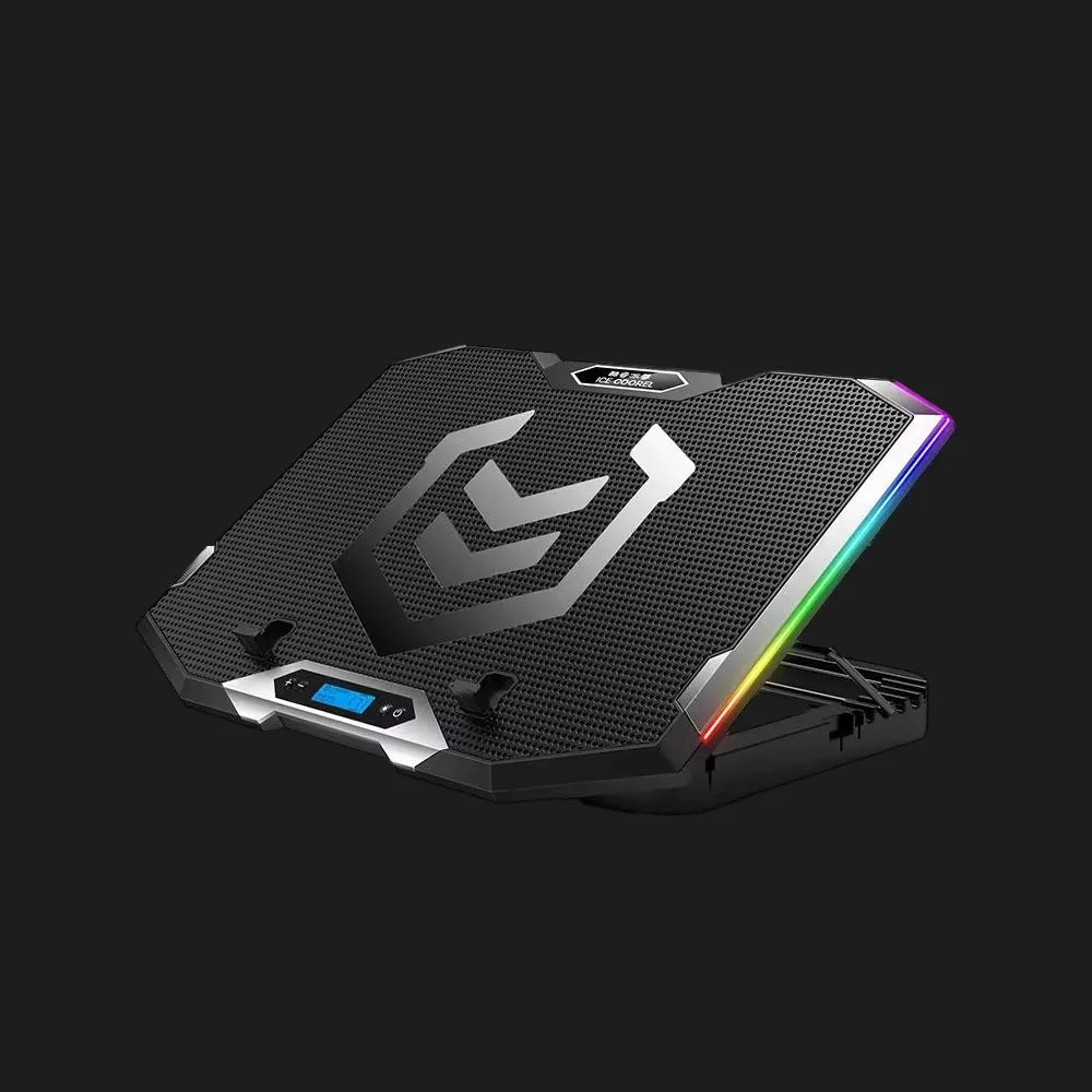 Подставка для ноутбука Ice Coorel K10 RGB 17.3"