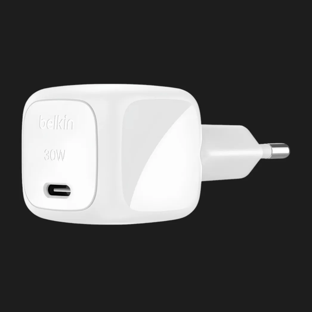 Блок питания Belkin 30W USB-С GAN PD PPS, NEW