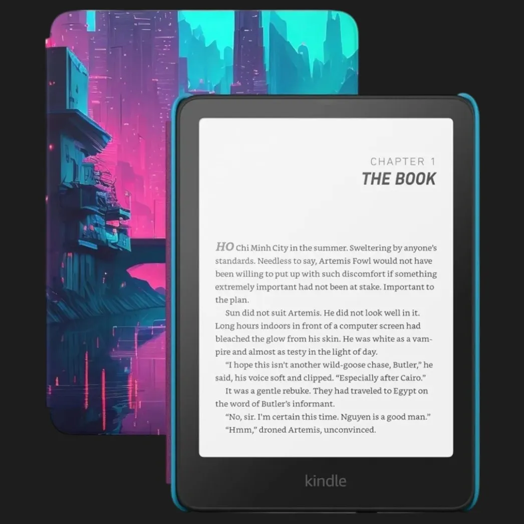 Электронная книга Amazon Kindle Paperwhite Kids 12th (Gen 2024) (Cyber City)