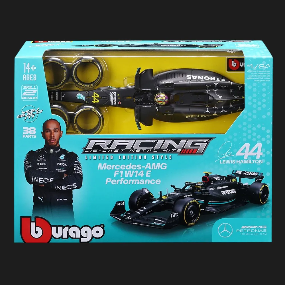 Авто-конструктор Bburago — Mercedes-AMG F1 W14 Performance (1:24)