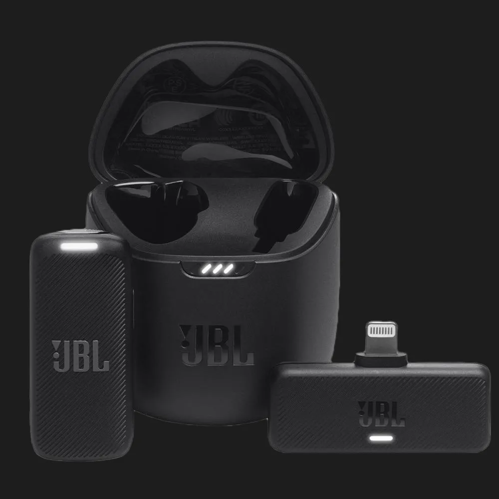 Беспроводной петличный микрофон JBL Quantum Stream Wireless Lightning