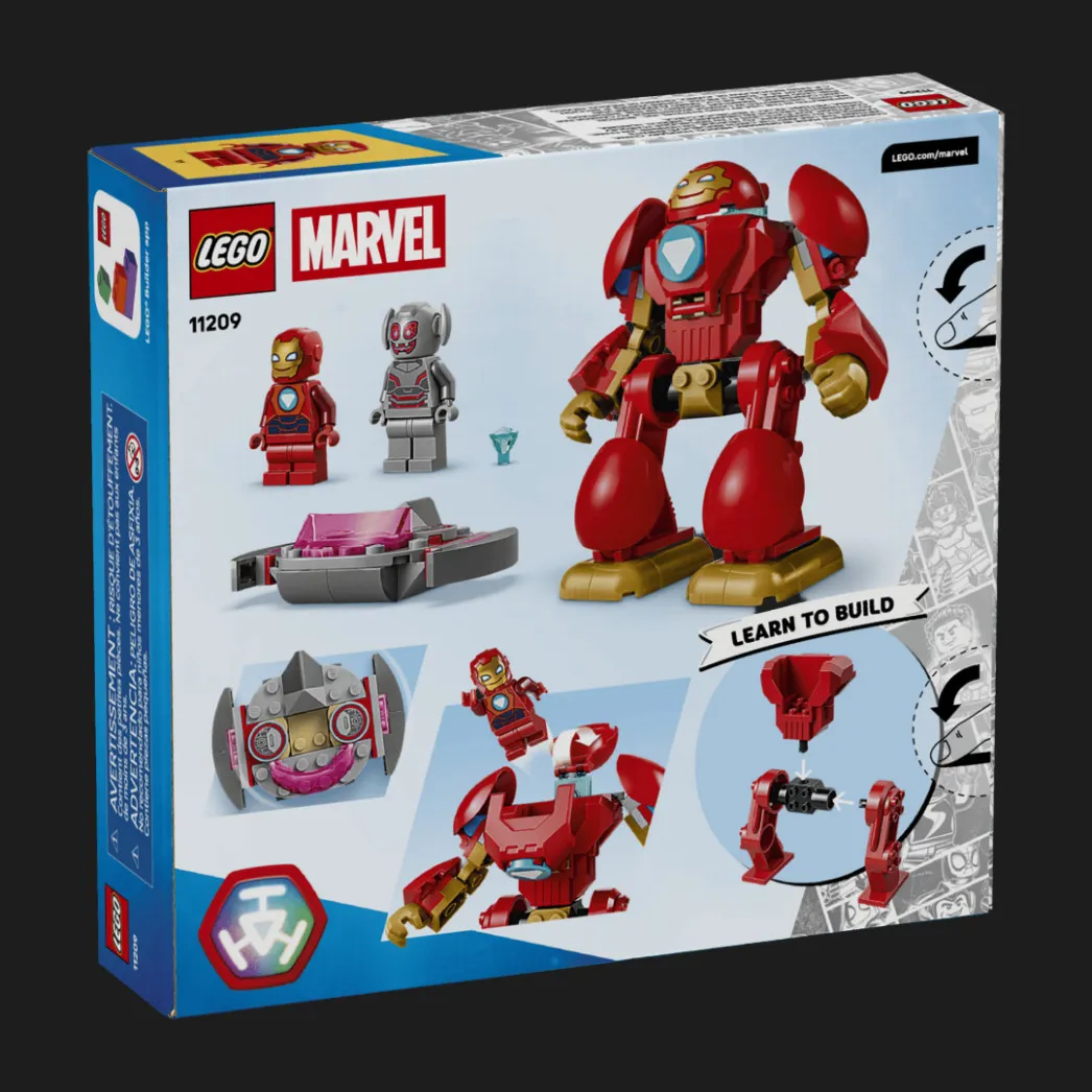 Конструктор LEGO Marvel Альтрон против Железного Человека