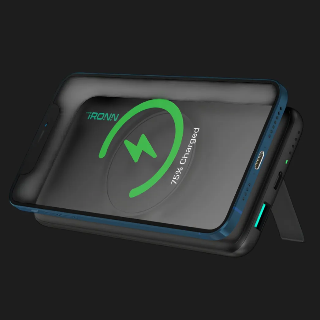 Зарядное устройство Power Bank IRONN Magnetic Wireless 10000mAh