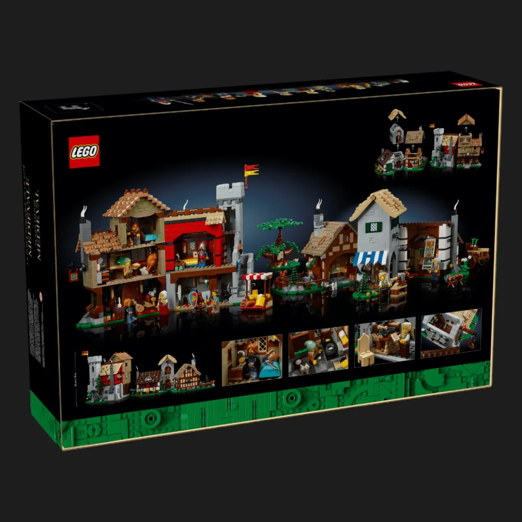 Конструктор LEGO Icons Средневековая городская площадь