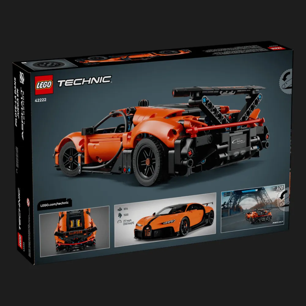Конструктор LEGO Technic Гиперкар Bugatti Chiron Pur Sport