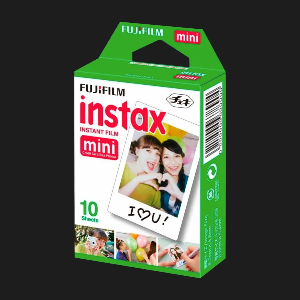 Фотобумага Fujifilm INSTAX MINI EU 1 GLOSSY (54х86мм 10шт)