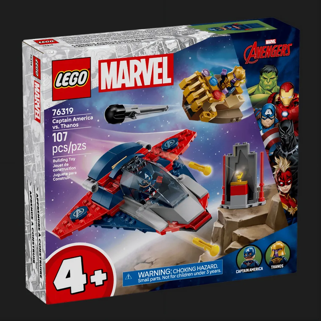Конструктор LEGO Marvel Капитан Америка против Таноса