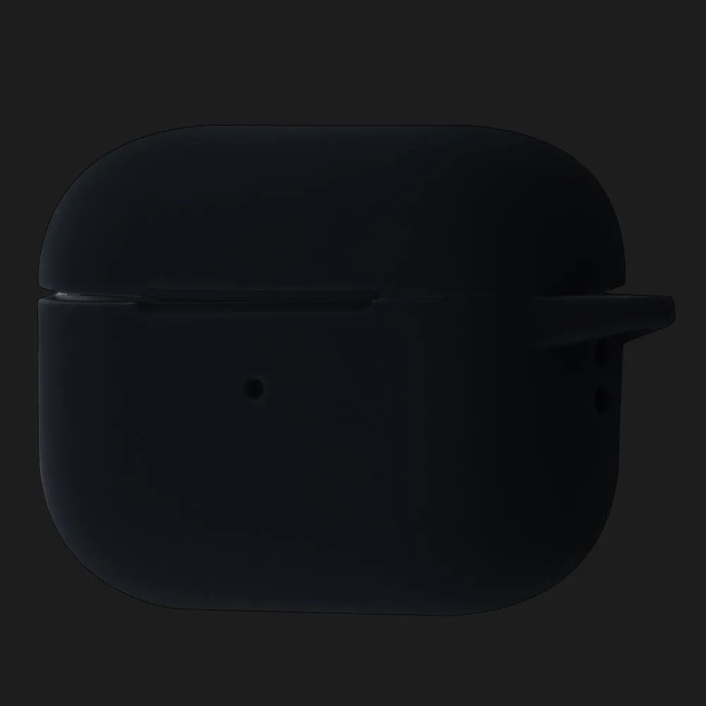 Чехол Silicone Case Clip для AirPods 4/5, Black