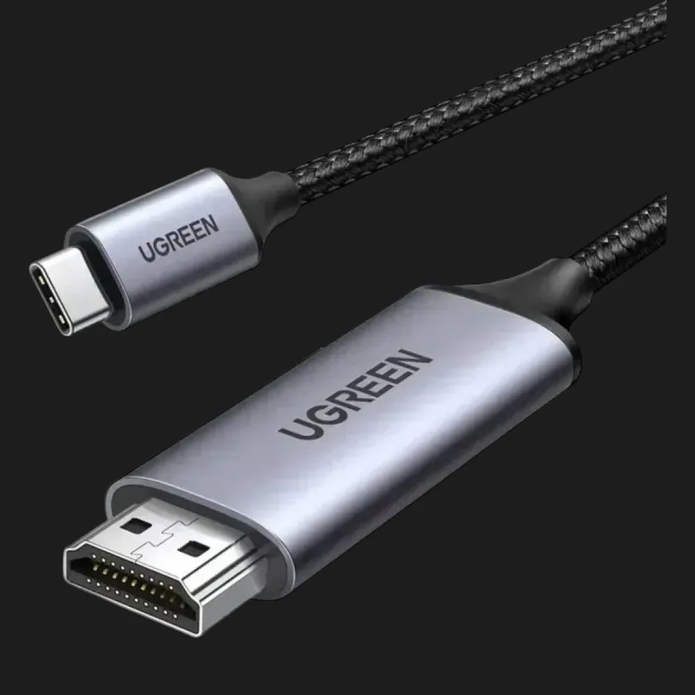 Кабель MM142 USB-C to HDMI Male Cable Aluminum Shell 1.5m черный