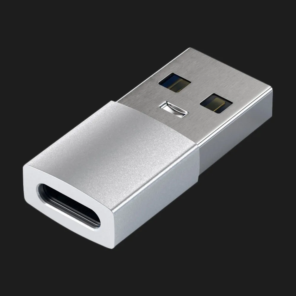 Satechi Type-A to Type-C Adapter Silver (ST-TAUCS)
