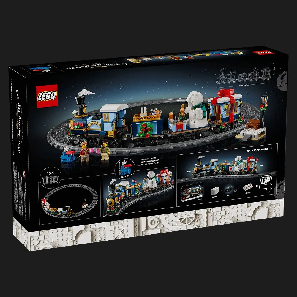 Конструктор LEGO Icons Праздничный экспресс