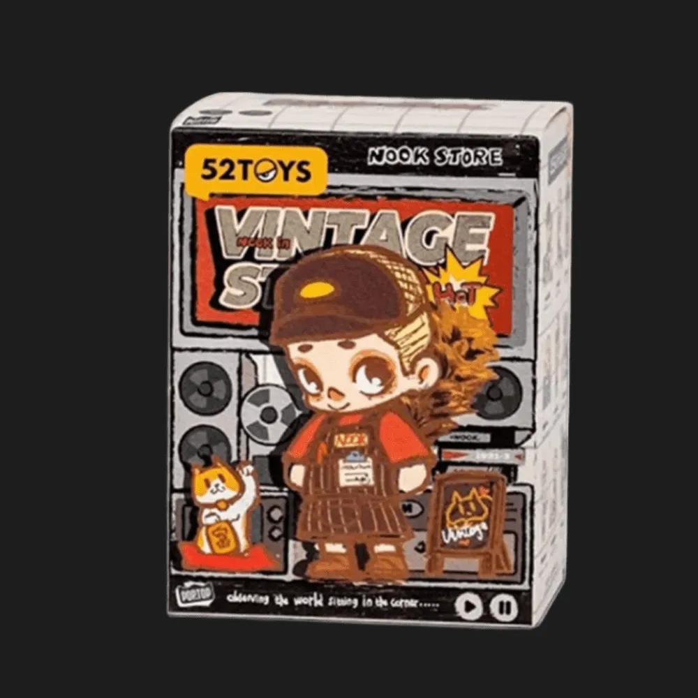 Коллекционная фигурка Pop Top 52Toys серии NOOK — Винтажный магазин