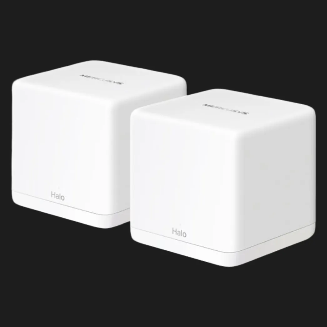 Wi-Fi Mesh система MERCUSYS Halo H30G AC1300, 2xGE LAN/WAN, 2мод