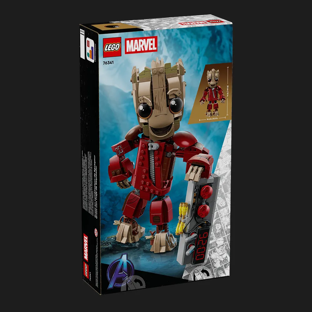 Конструктор LEGO Marvel Грут в комбинезоне Разорителей