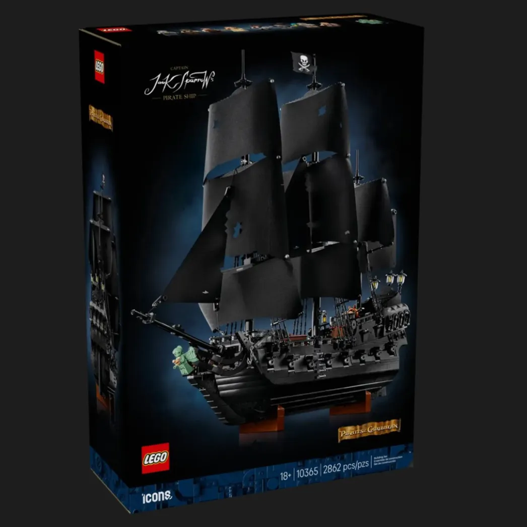 Конструктор LEGO Icons Пиратский корабль капитана Джека Воробья