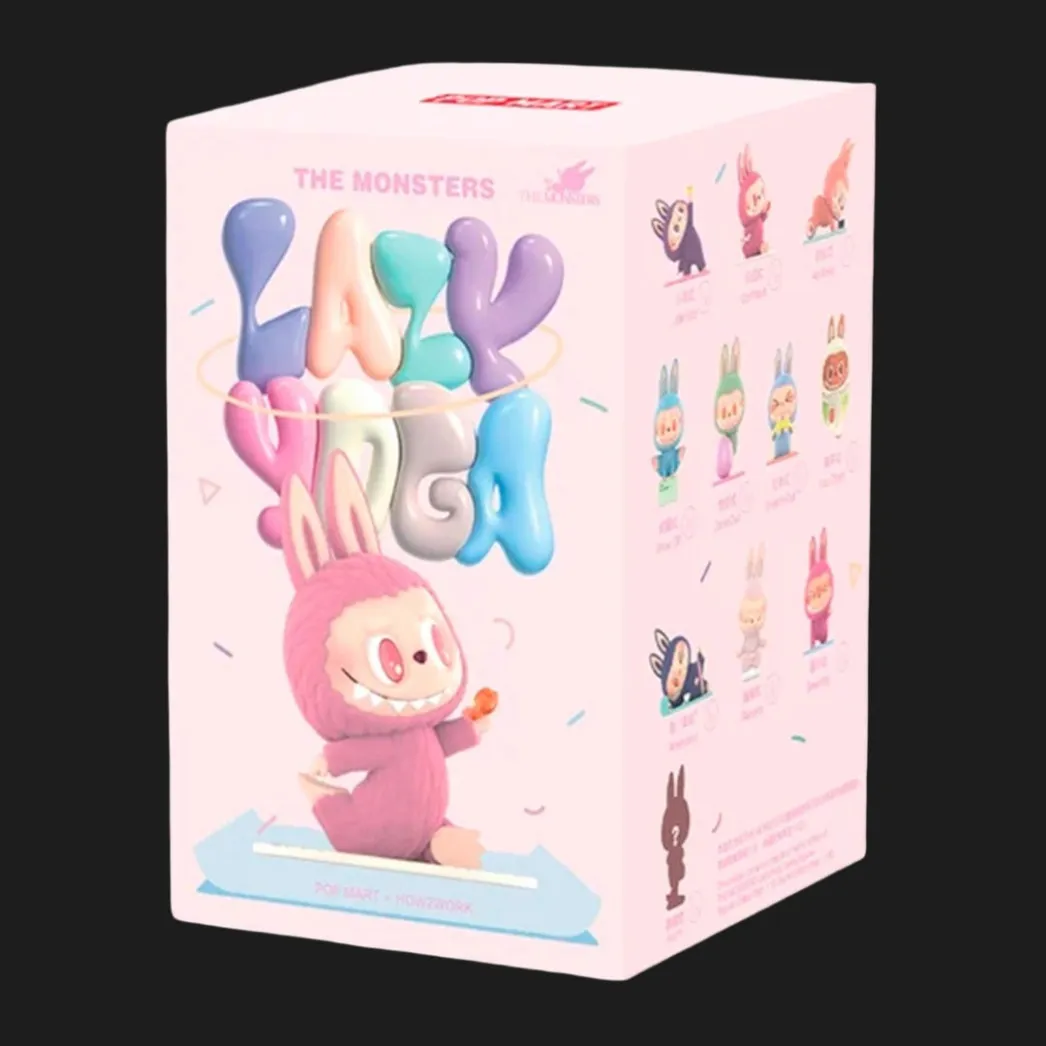 Коллекционная фигурка-сюрприз Pop Mart The Monsters (Lazy Yoga)