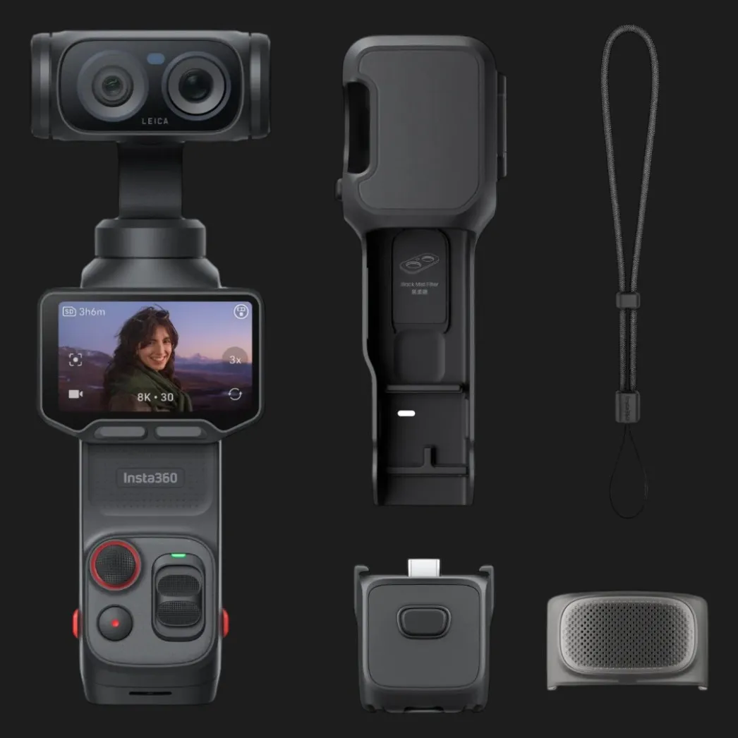 Экшн-камера Insta360 Luna Ultra Standard Bundle, Cosmic Black