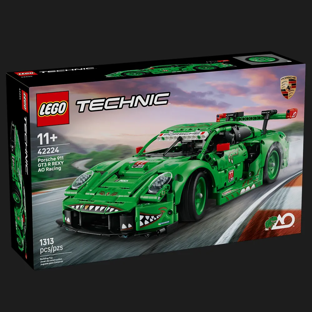 Конструктор LEGO Technic Автомобиль Porsche 911 GT3 R REXY AO Racing