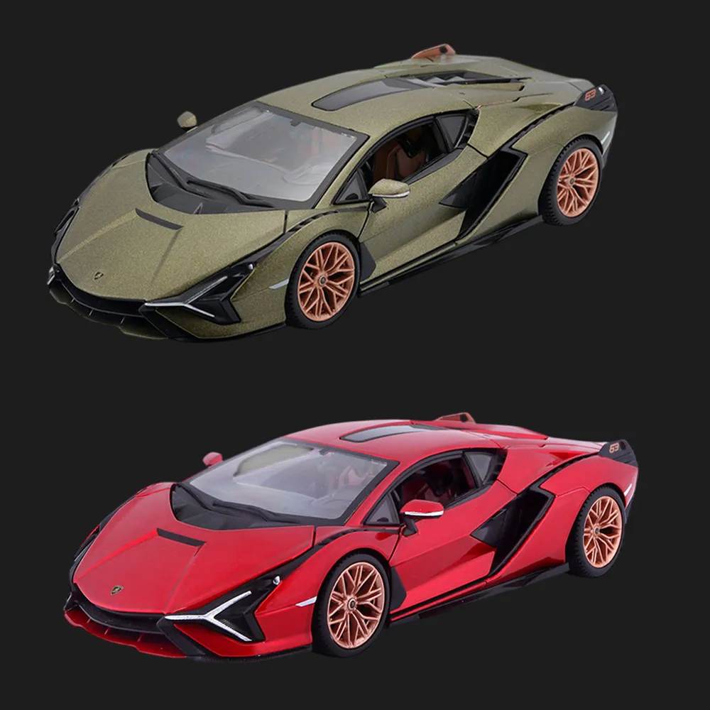 Автомодель Bburago Lamborghini Sian FKP 37 в ассортименте (1:24)
