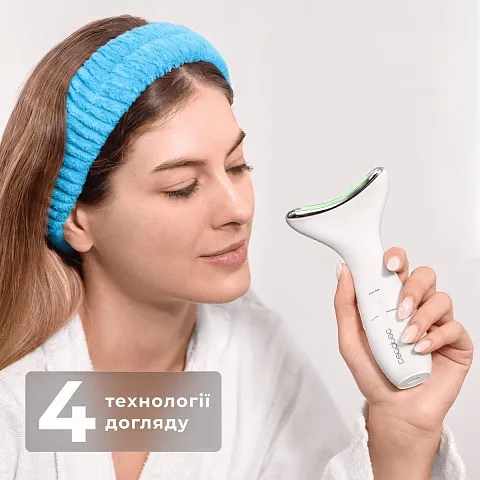 LED-массажер для фототерапии лица и шеи CECOTEC FaceCare Face&Neck Pro (A01_EU01_116294)