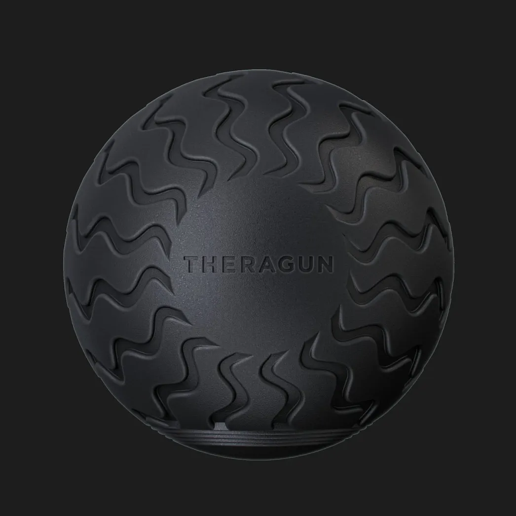 Вибрирующий массажный мяч Theragun Wave Solo