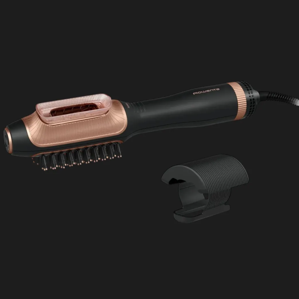 Фен-щетка Rowenta Reverso Dry&Brush 2в1, Black/Gold