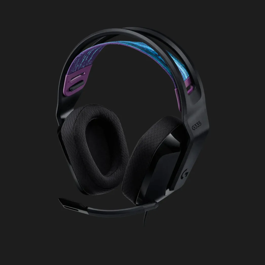 Игровые наушники Logitech G335 Wired Gaming Black