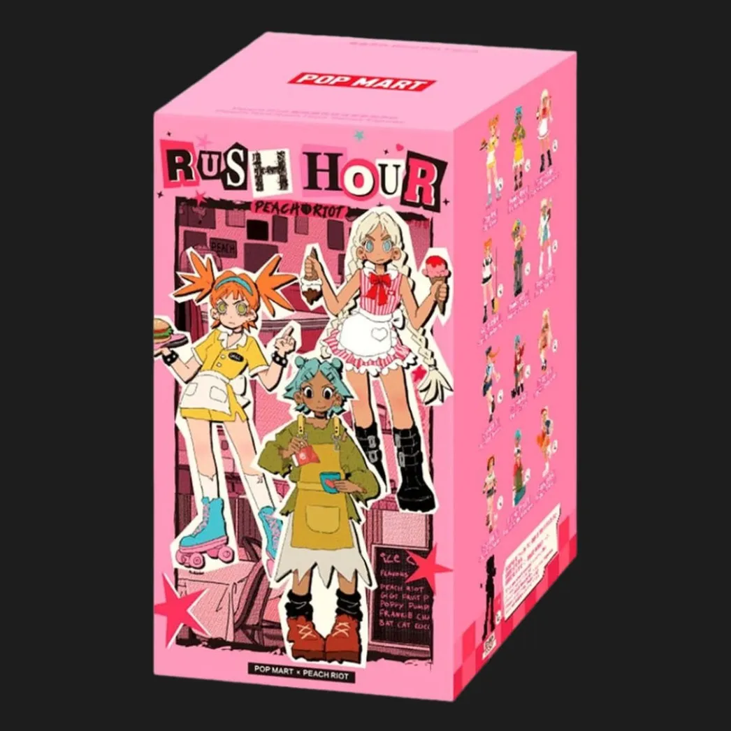 Коллекционная фигурка-сюрприз Pop Mart Peach Riot (Rush Hour)