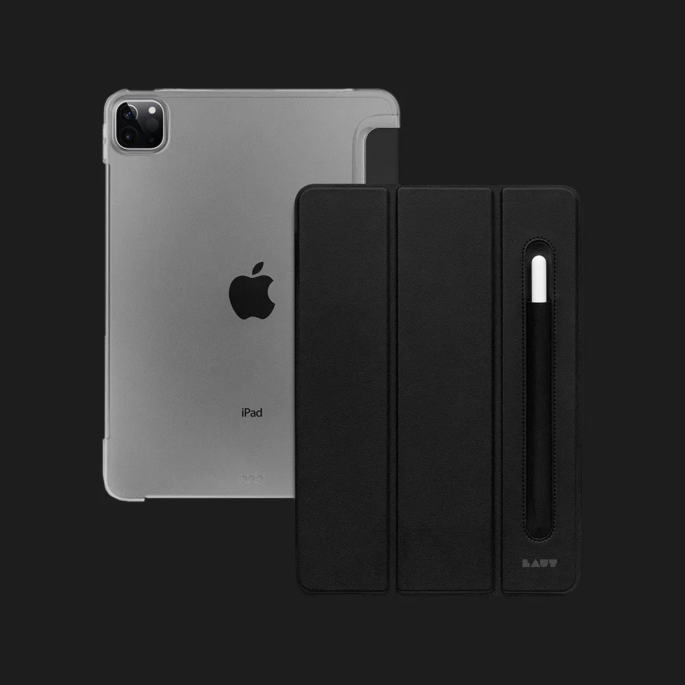 Чехол LAUT HUEX Case with Pencil Holder для iPad Air 4/Pro 11, Black
