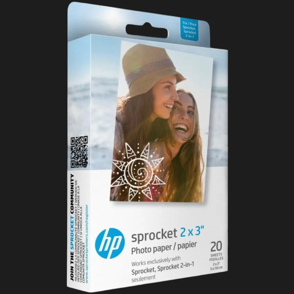 Фотобумага HP Sprocket Zink 2x3