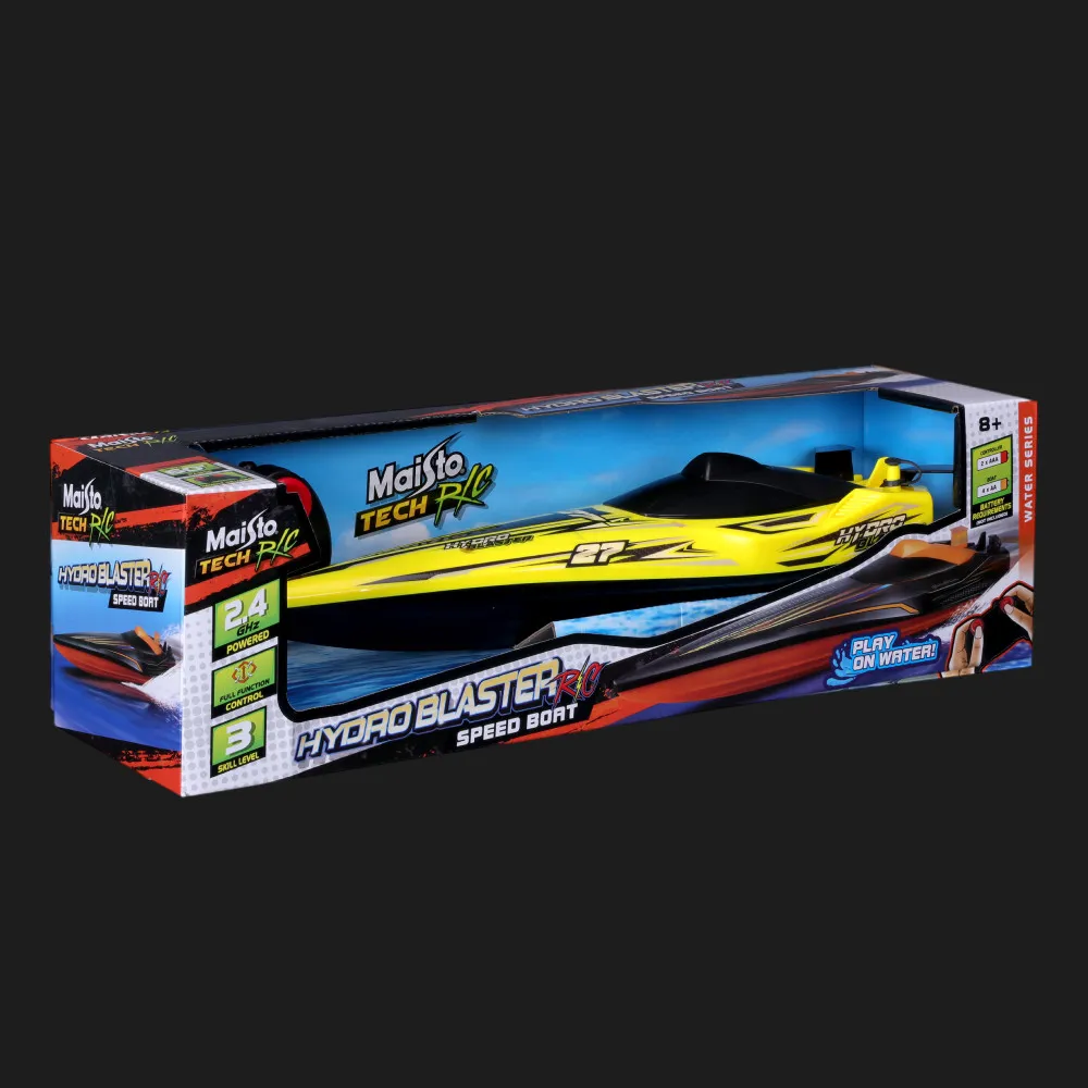 Катер с р/у Maisto Tech Hydro Blaster Speed Boat (82763 yellow)