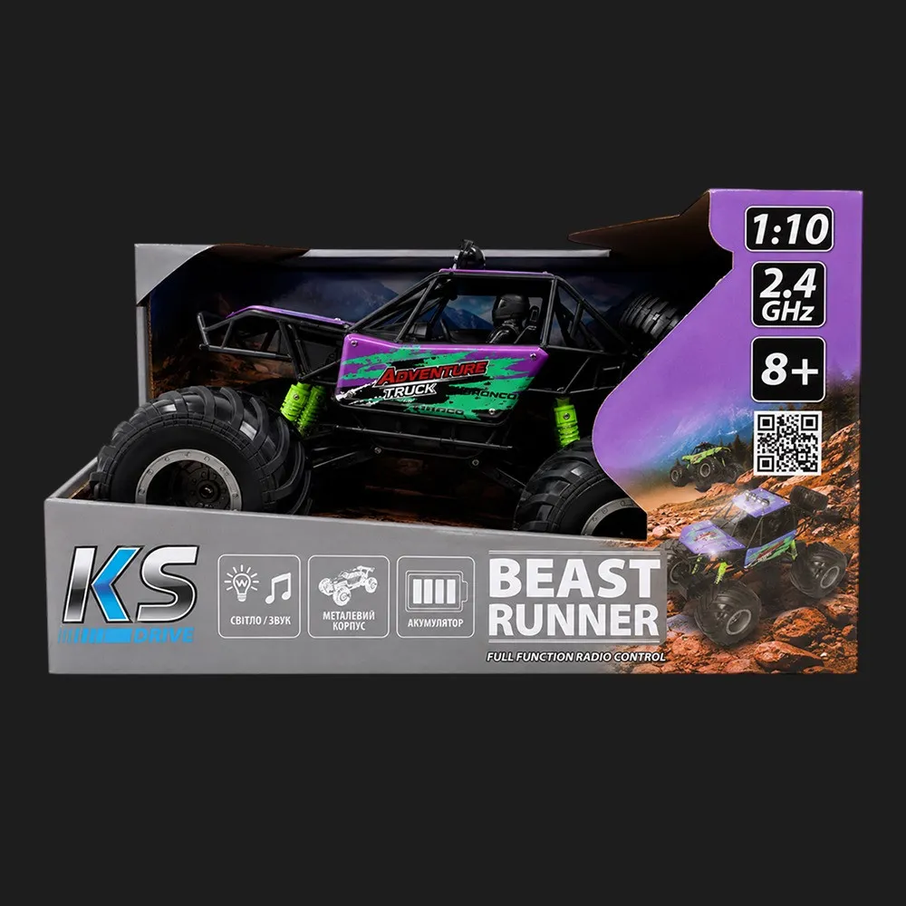 Автомобиль с р/у KS Drive — Beast Runner (2.4 GHz, 7.4 V)
