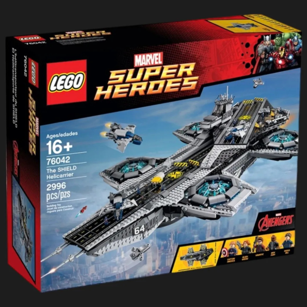 Конструктор LEGO Marvel Геликарриер Щит
