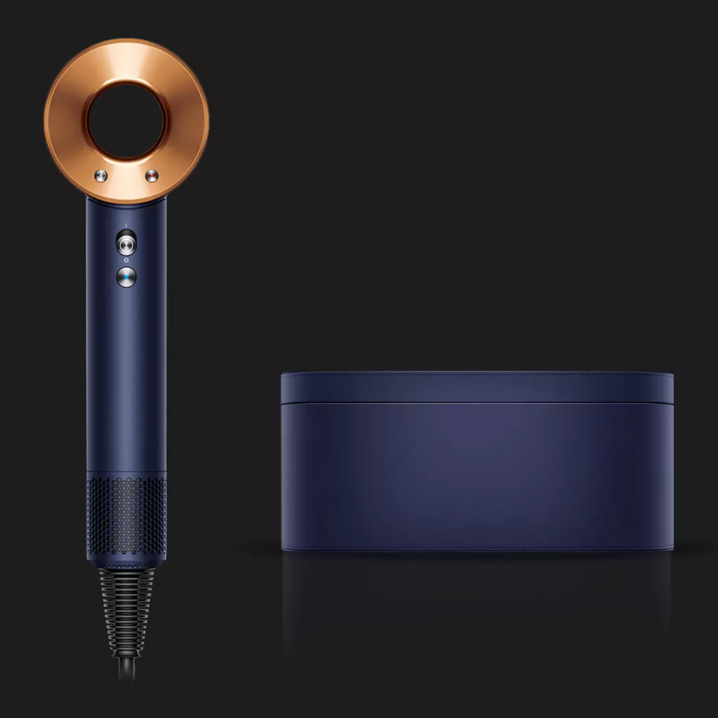 Фен для волос Dyson Supersonic HD07 Special Gift Edition Prussian Blue/Rich Copper