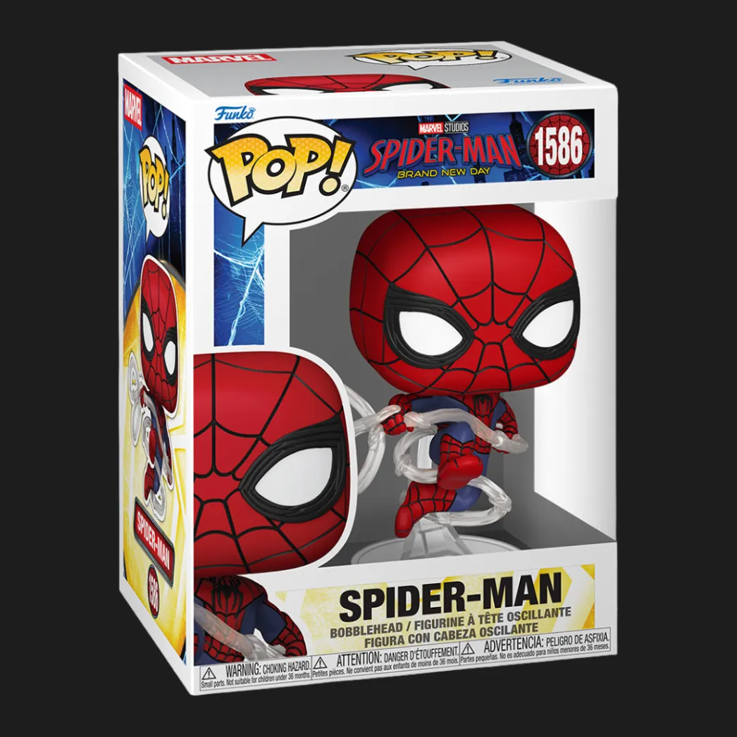 Фигурка Funko Pop! из серии «Человек-паук: Совершенно новый день» — Человек-паук