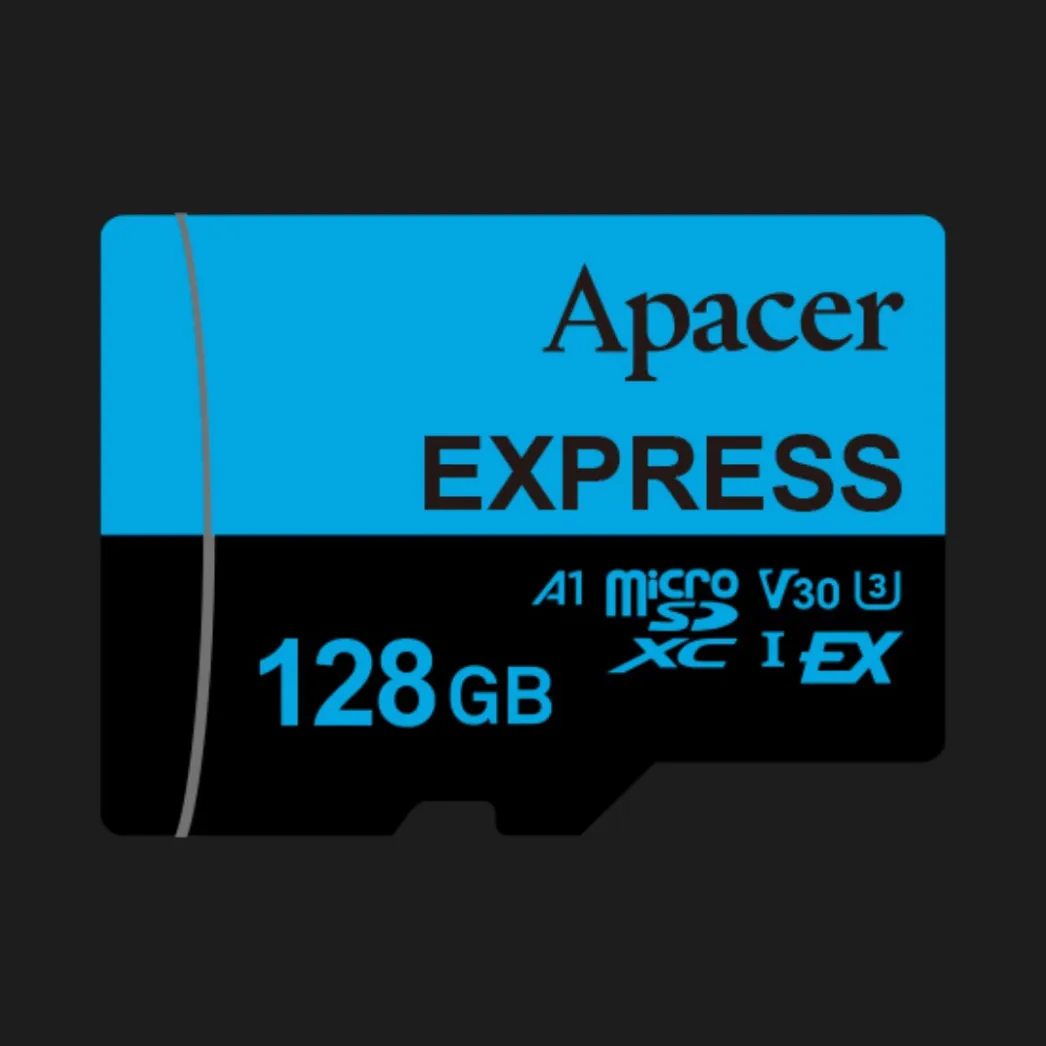 Карта памяти Apacer microSDXC Express class 10 V30 A1 (Compatible with Nintendo Switch 2)