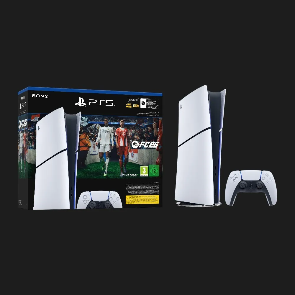 Sony PlayStation 5 Slim (Digital Edition) (EA SPORTS FC 26 Bundle)