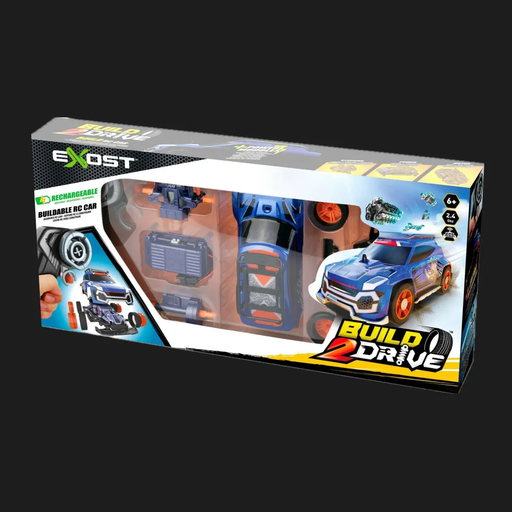 Игровой набор на р/у Silverlit Exost Build 2 Drive Super Sports 2,4 GHz (ГГц)