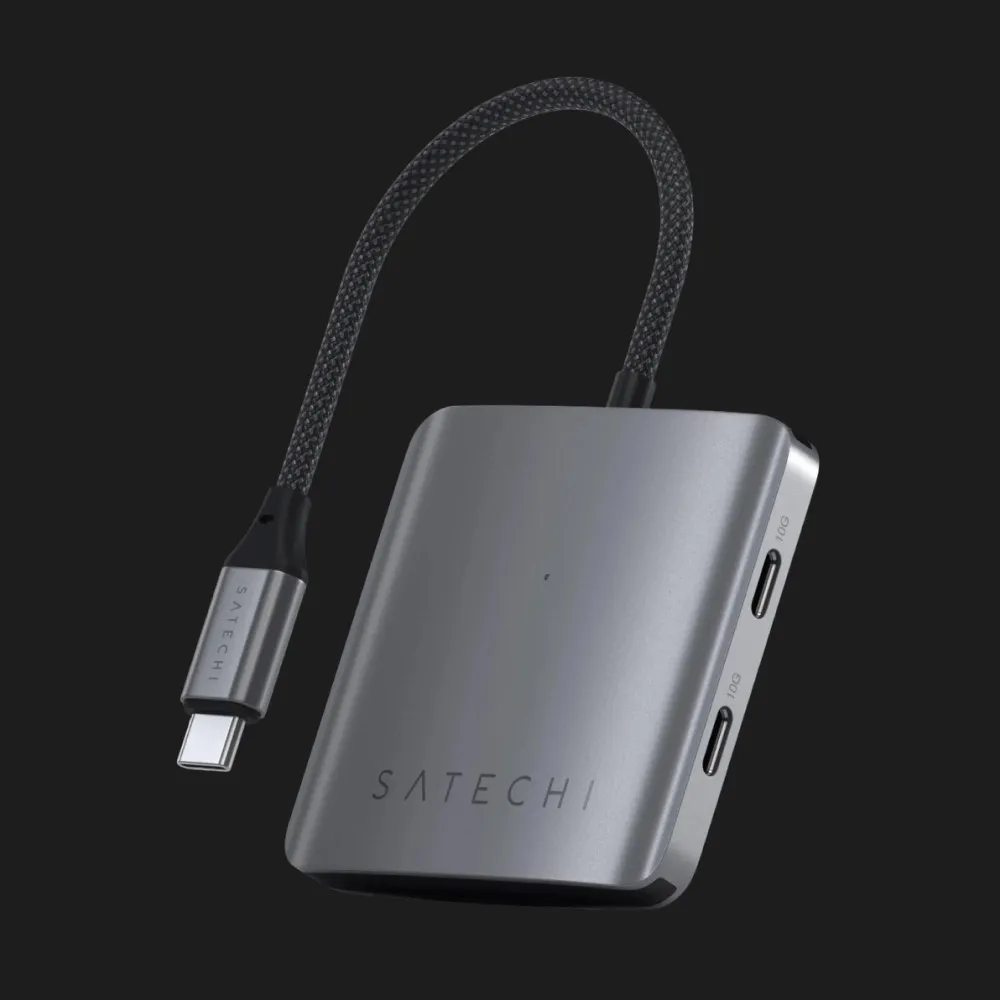 Адаптер Satechi 4-Port USB-C Hub with PD