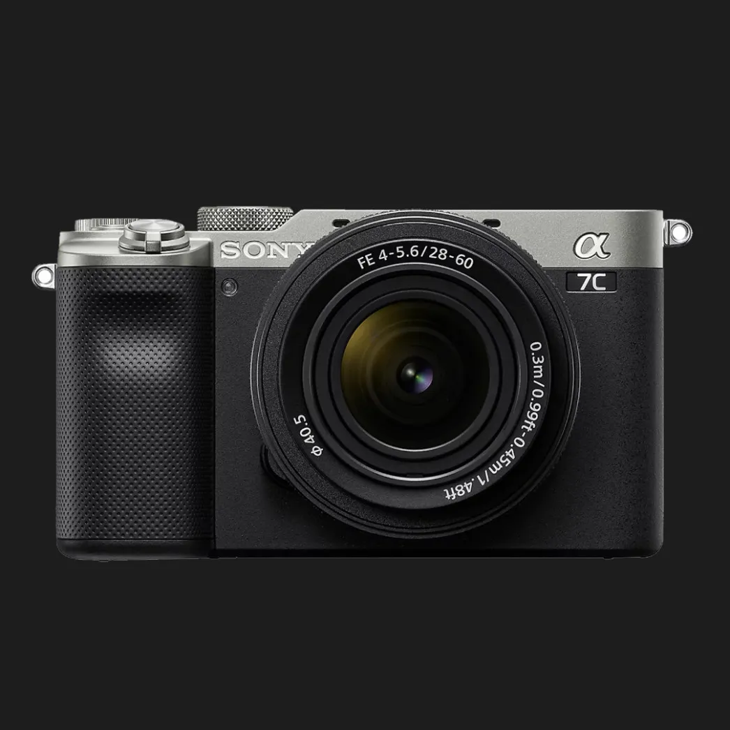 Цифровой фотоаппарат Sony Alpha A7C kit 28-60 mm, Silver