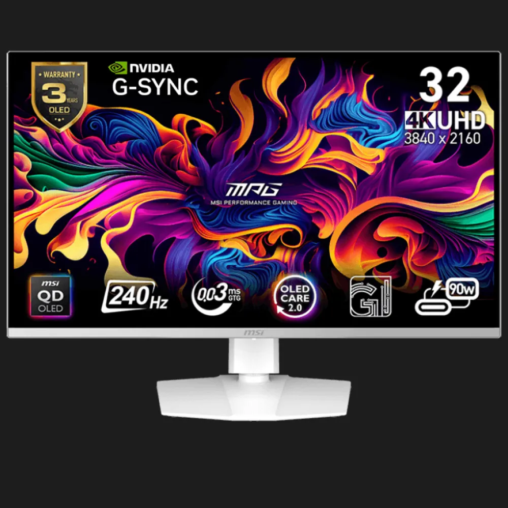 Монитор MSI 31.5" MPG 321URXW QD-OLED 240Hz