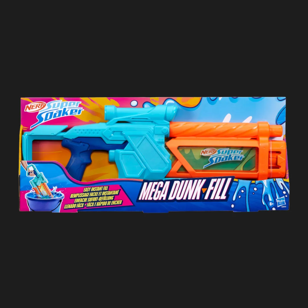 Водяной бластер Nerf Super Soaker Мега Данк Фил
