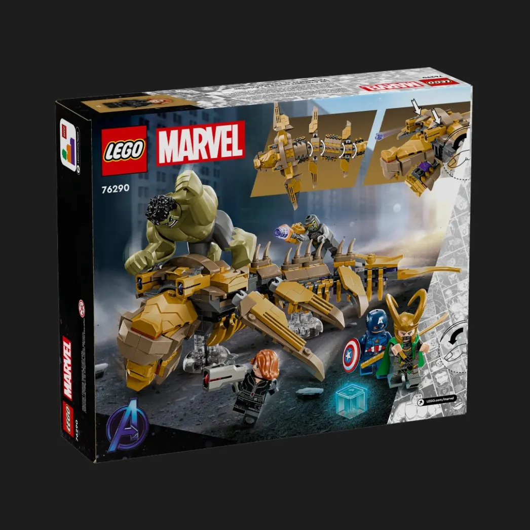 Конструктор LEGO Marvel Мстители против Левиафана