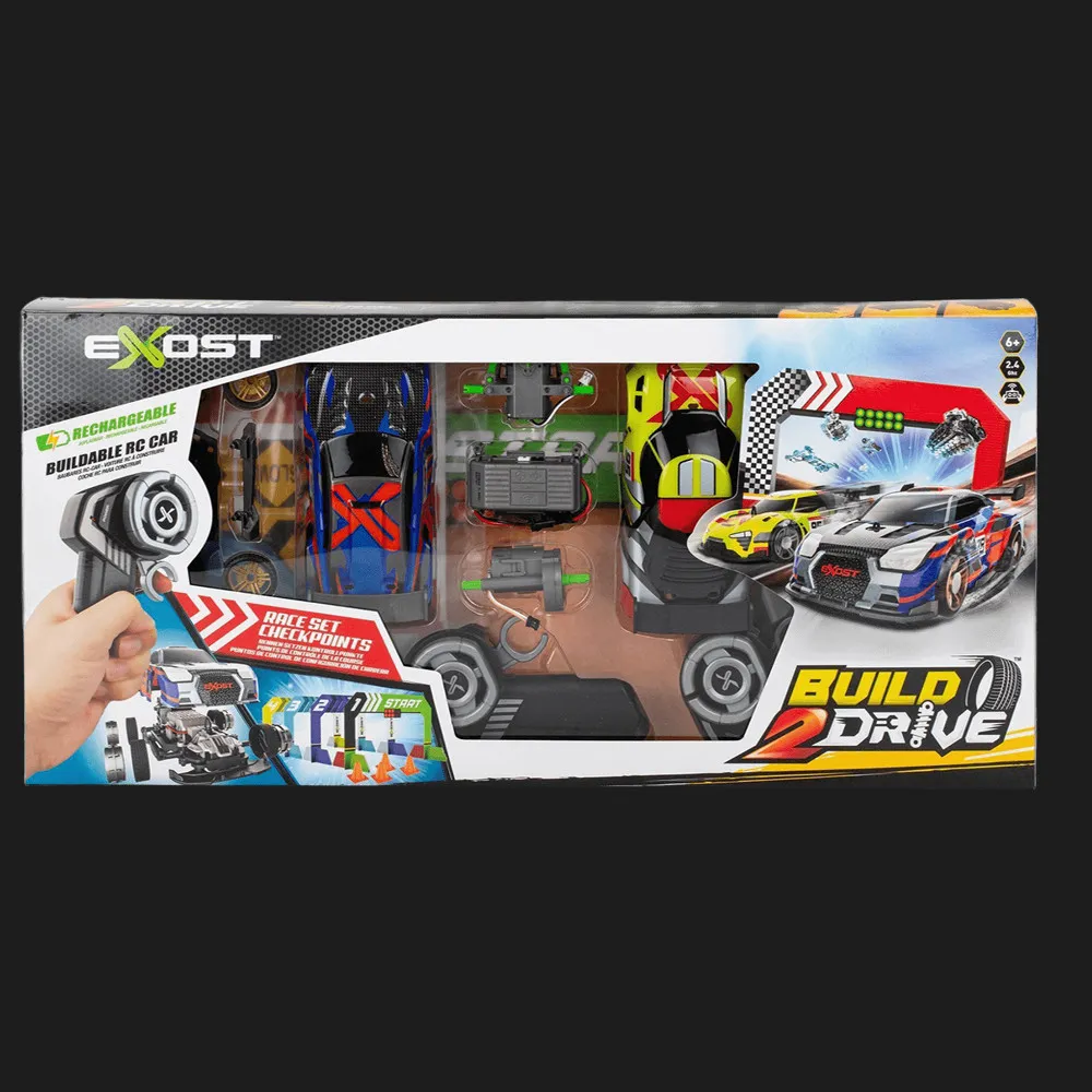Игровой набор на р/у Silverlit Build 2 Drive Duo Pack Race Set 2,4 GHz (ГГц)