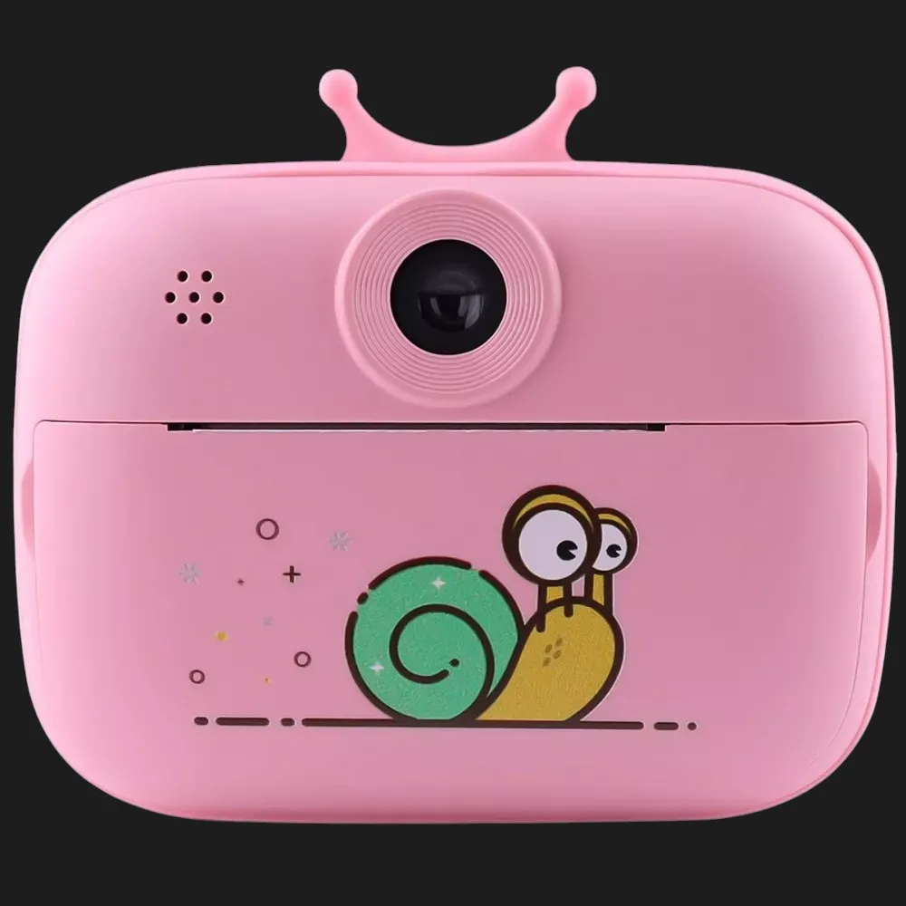 Детская фотокамера моментальной печати SnailSnap, Pink