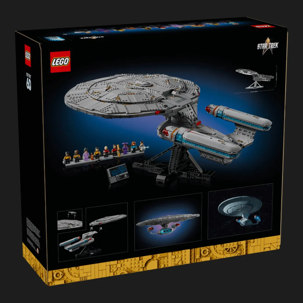 Конструктор LEGO Icons Star Trek: U.S.S. Enterprise NCC-1701-D