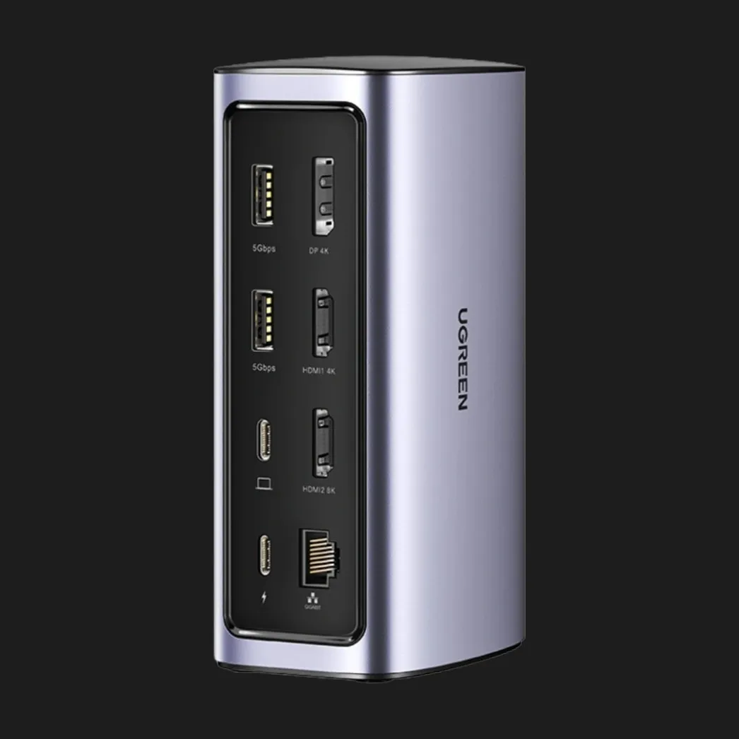 USB-хаб Ugreen USB C Multifunctional Docking Station 12in1